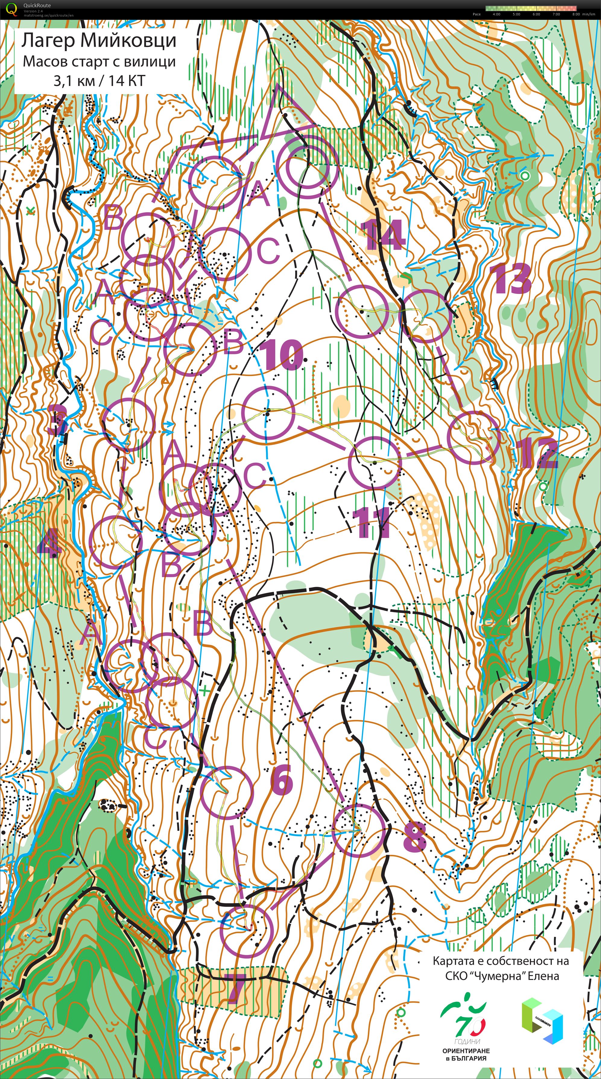 Camp Miykovtsi - Mass start (18/10/2024)
